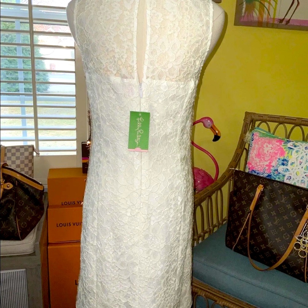 Lilly Pulitzer NWT Mila Lace Dress Size 4,14 - Picture 8 of 12